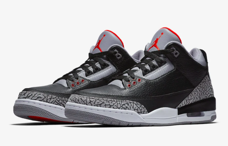 Air Jordan 3 Retro Black Cement - 854262 001