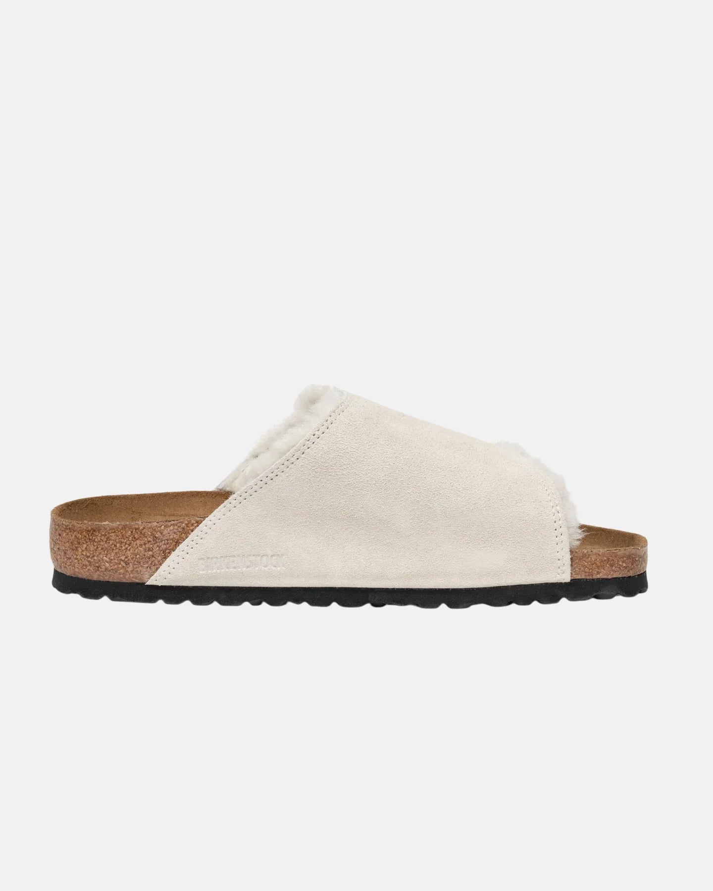 Birkenstock x Stüssy Solana Shearling Slide Bone - 1027679