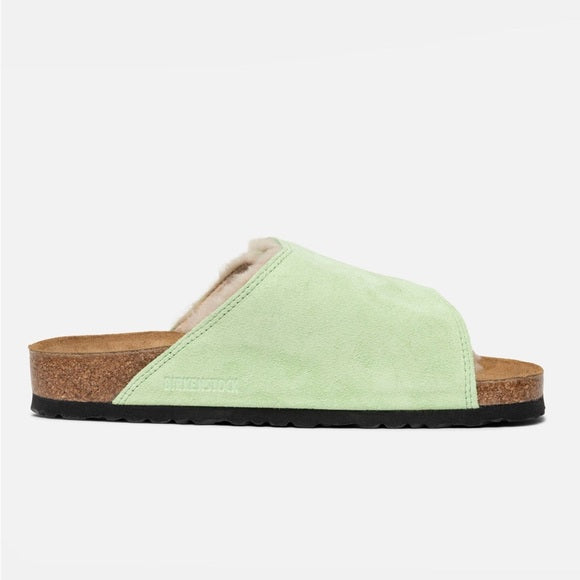 Birkenstock x Stüssy Solana Shearling Washed Green - 1027695