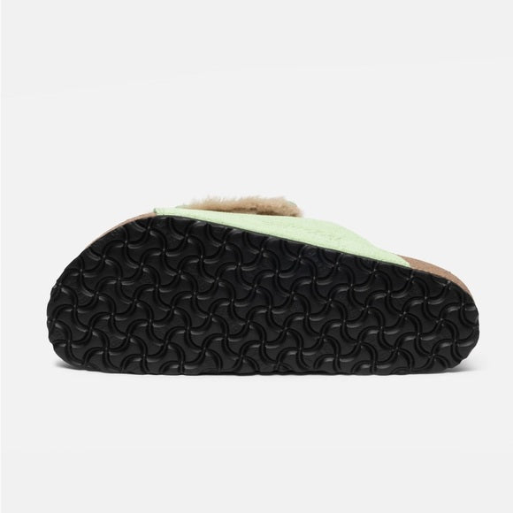 Birkenstock x Stüssy Solana Shearling Washed Green - 1027695