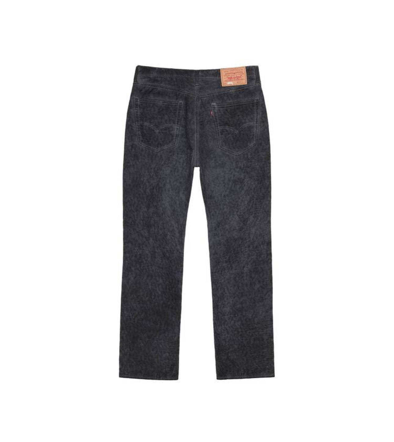 Stüssy x Levi's Dyed Jaquard Jeans Black