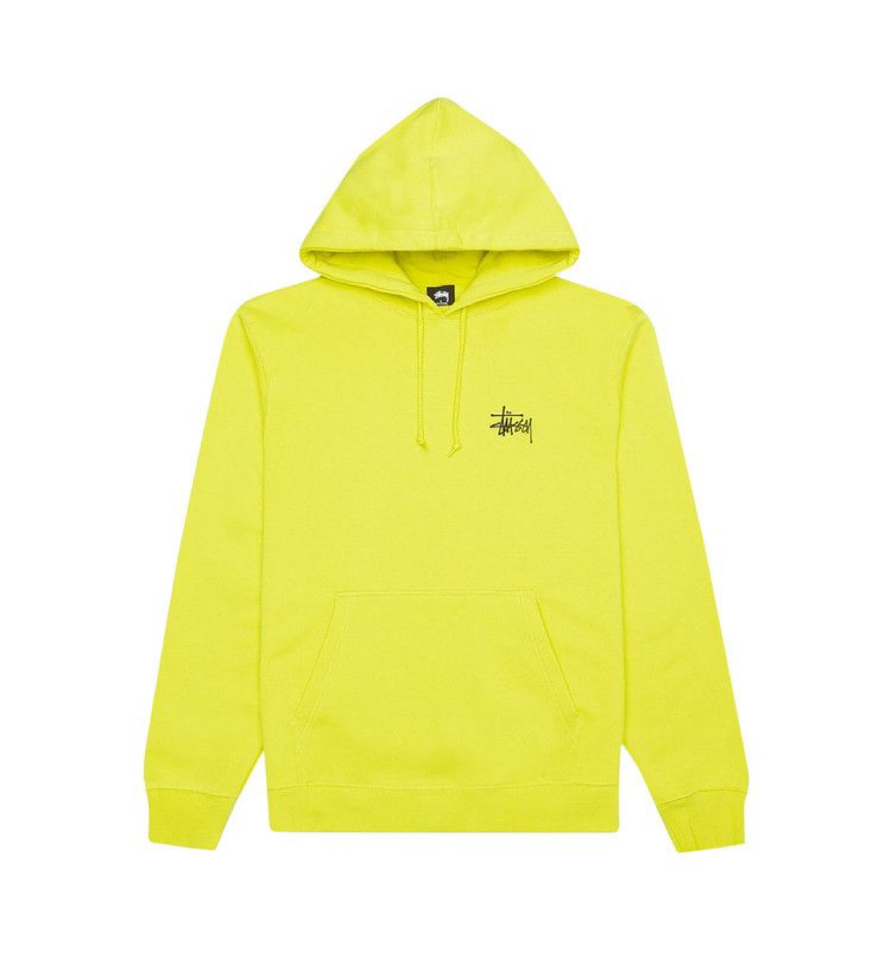 Stüssy Basic Hoodie Lemon Black - 1924567
