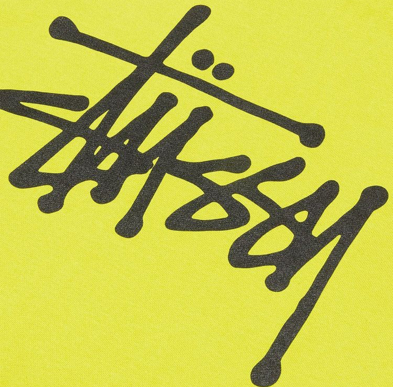 Stüssy Basic Hoodie Lemon Black - 1924567