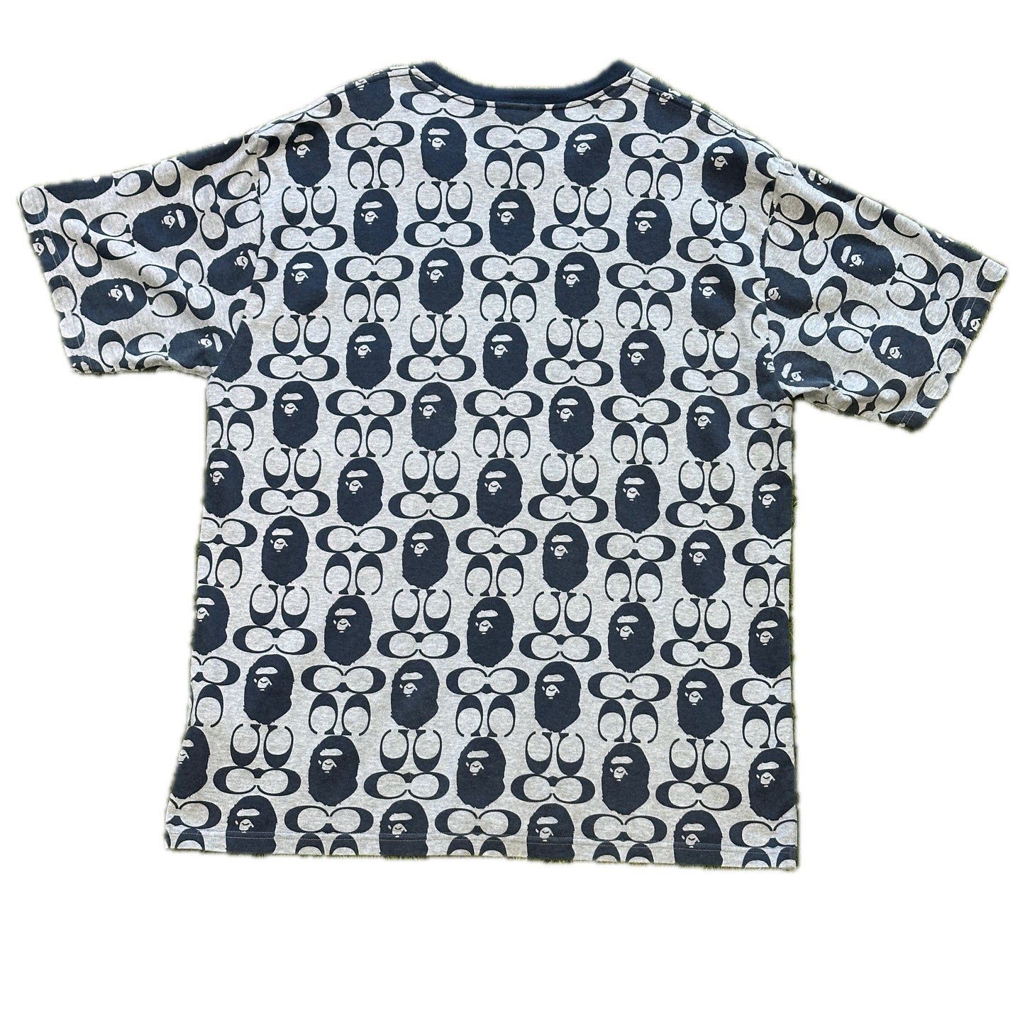 Bape x Coach Vintage Navy Tee Shirt (2021) - Size XXL