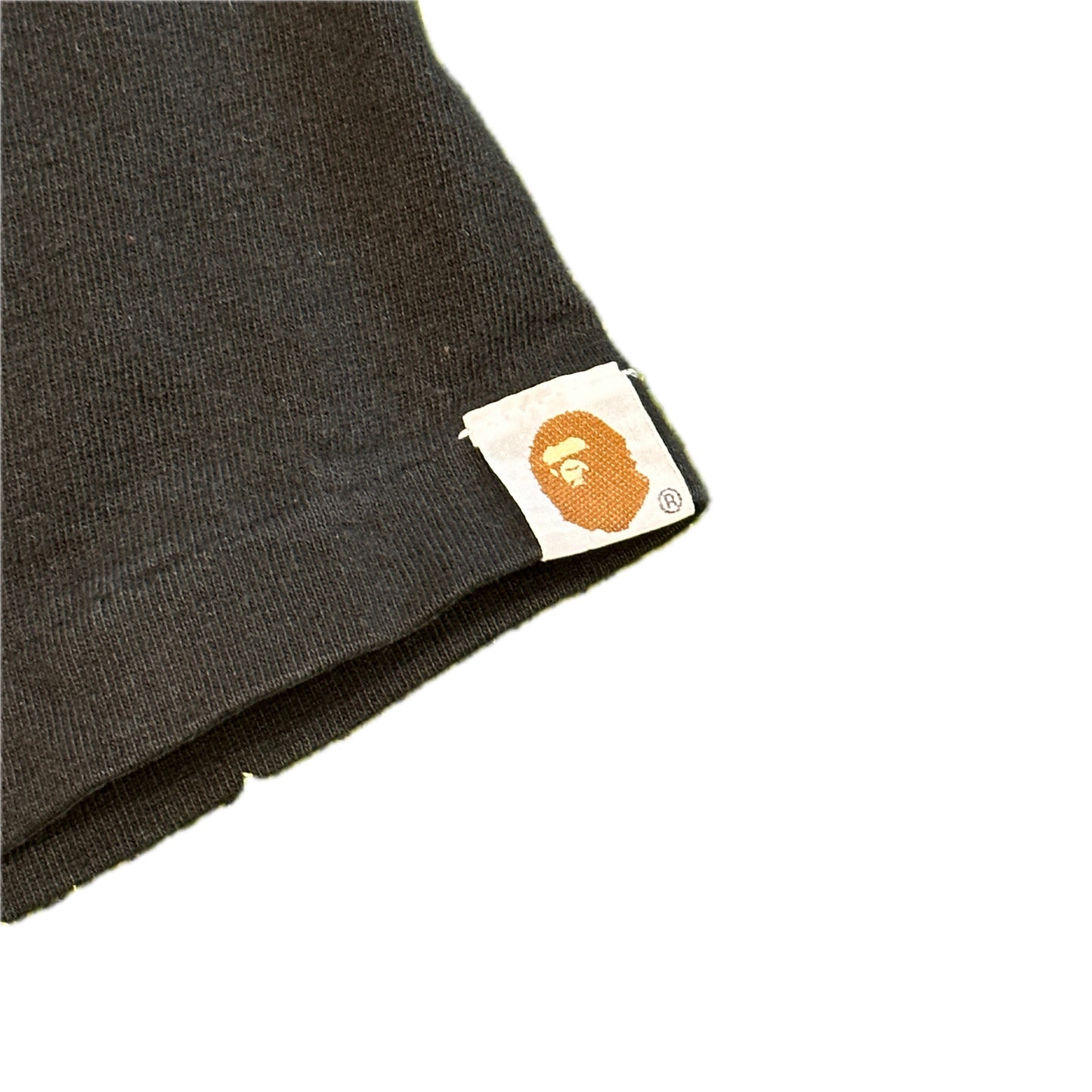 Bape Ape Head War Paint Vintage Tee Shirt Black (2013) - Size M