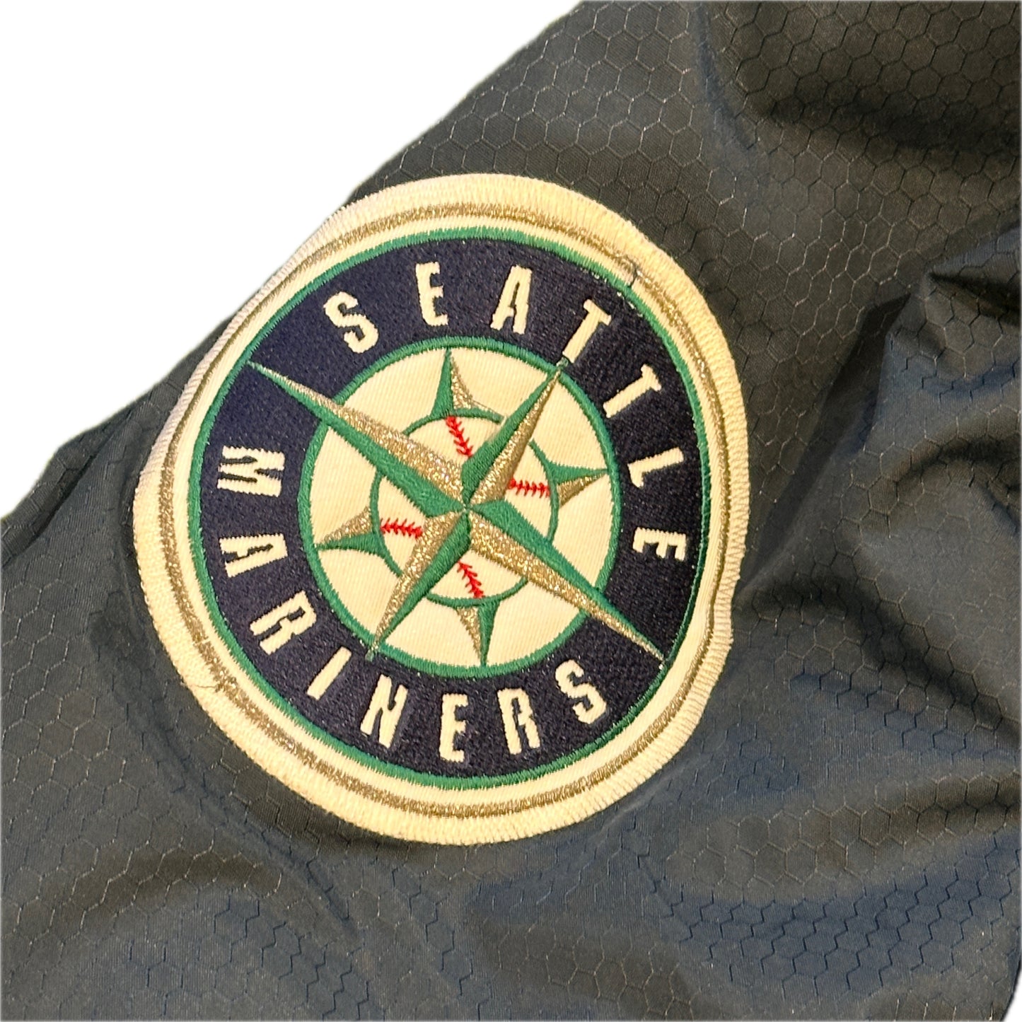 Vintage Seattle Mariners Majestic Authentic Dugout Jacket (2001) - Size XL