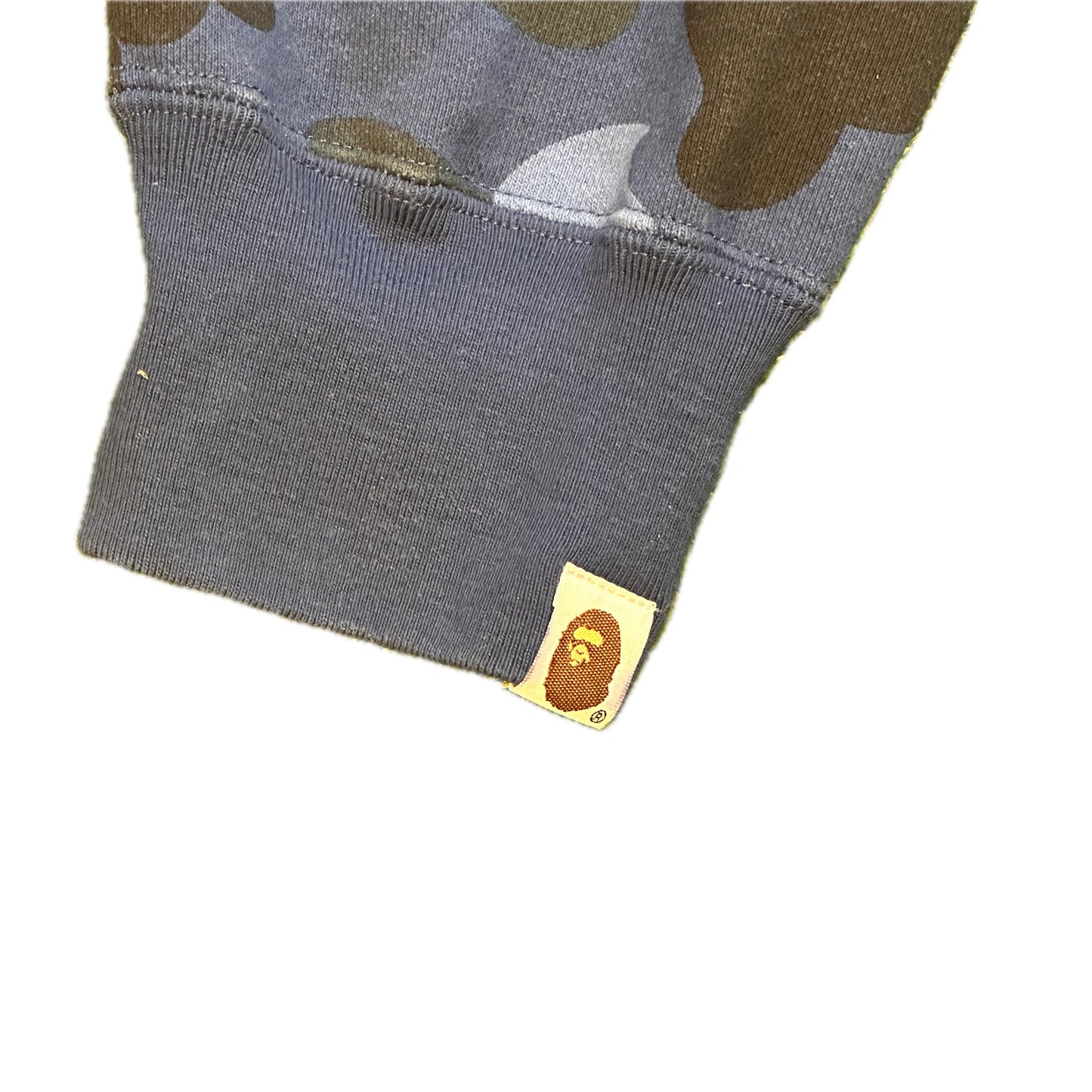 Bape ABC Color Camo Shark Hoodie Navy (2021) - Size XXL
