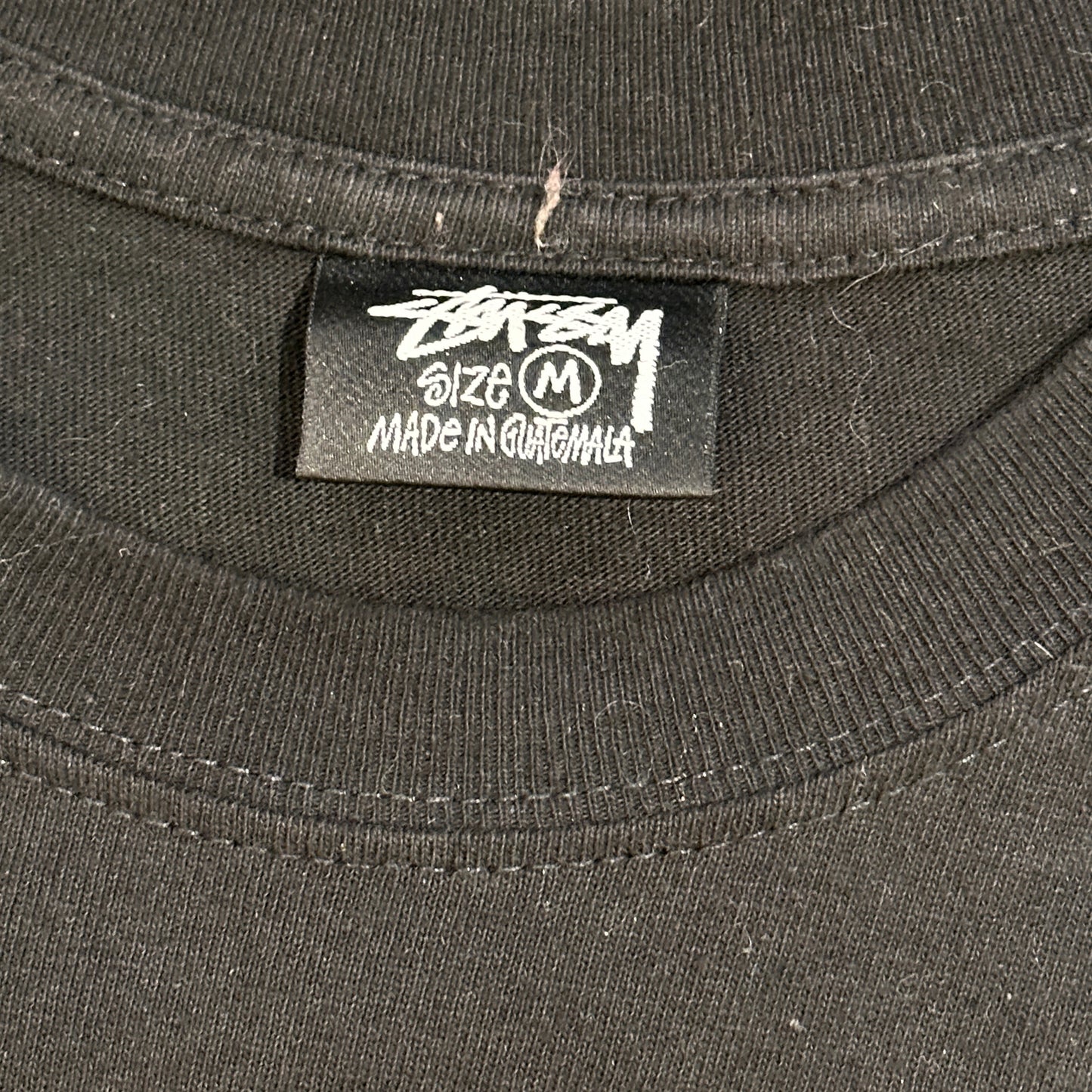 Stüssy Honolulu Chapter Store Long Sleeve Tee Shirt Black - Size M
