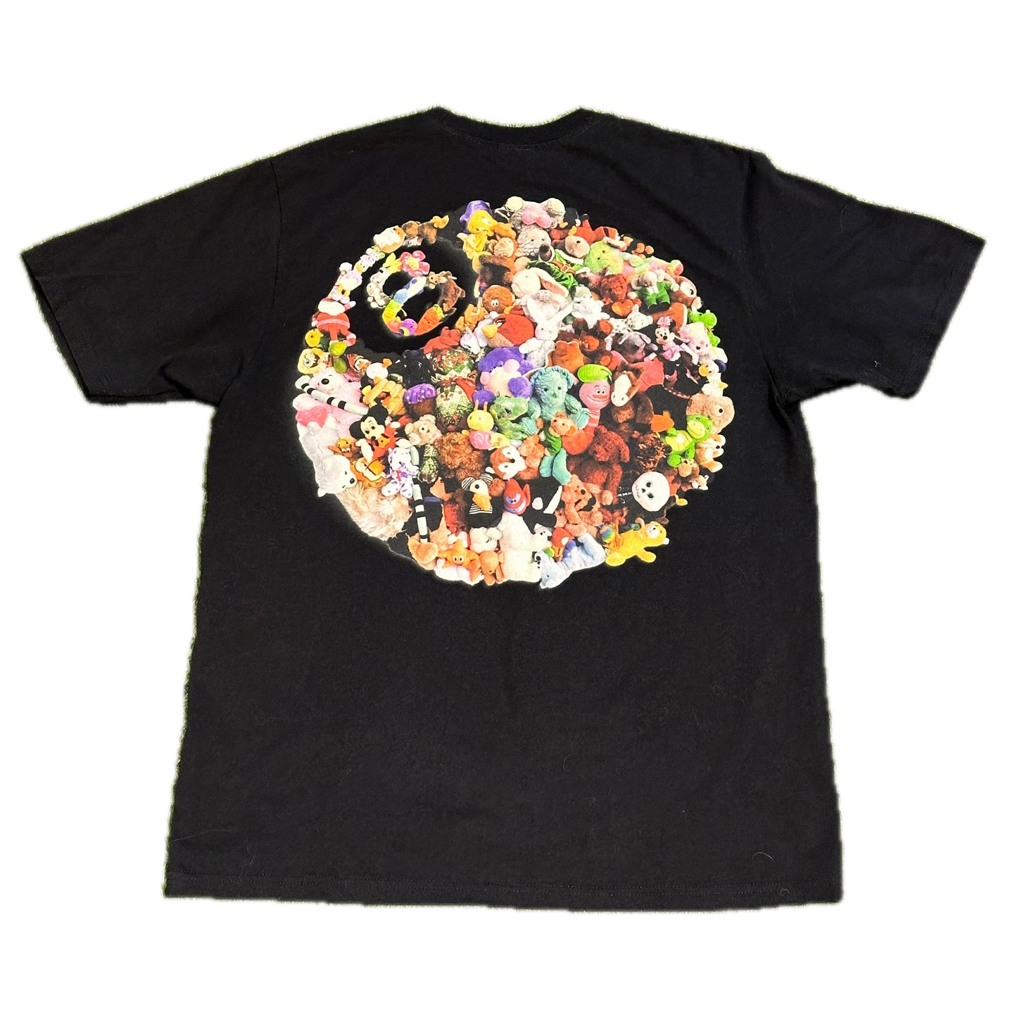 Stüssy 8 Ball Plush Tee Shirt Black (2022) - Size M
