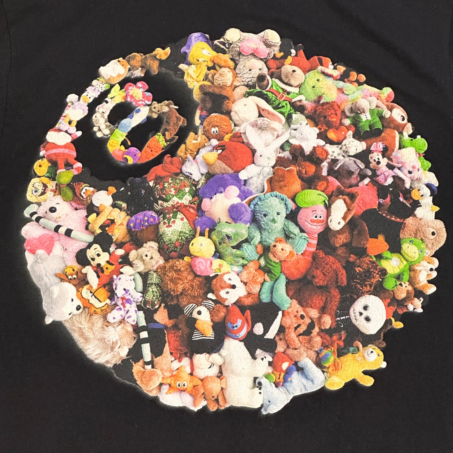 Stüssy 8 Ball Plush Tee Shirt Black (2022) - Size M