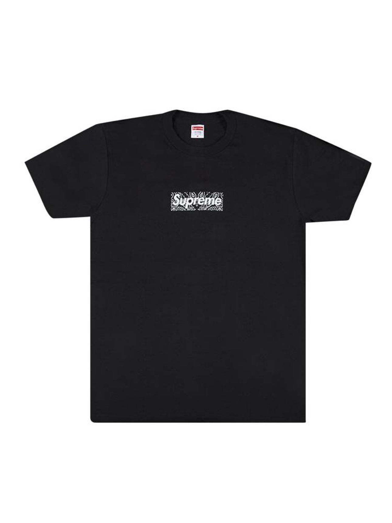 Supreme Bandana Box Logo Tee Shirt Black