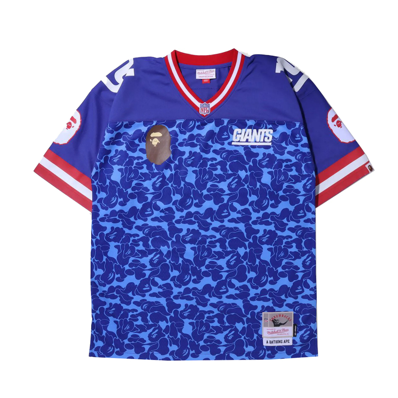 BAPE x NFL x MItchell & Ness New York Giants Jersey (FW21)