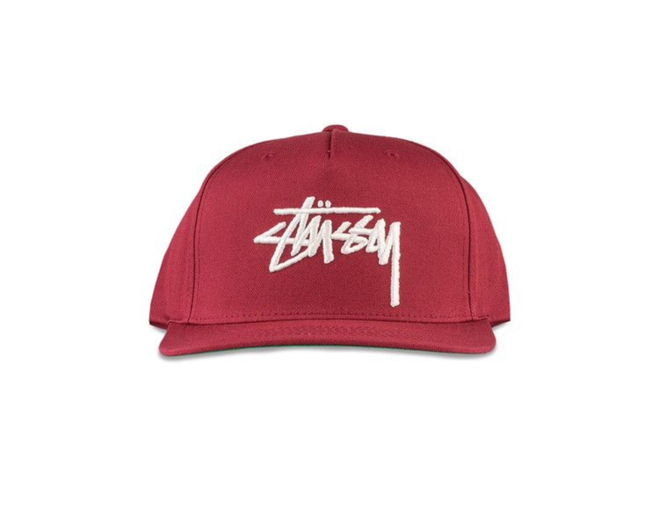 Stùssy Big Stock Point Crown Cap Berry - 1311052 BERR