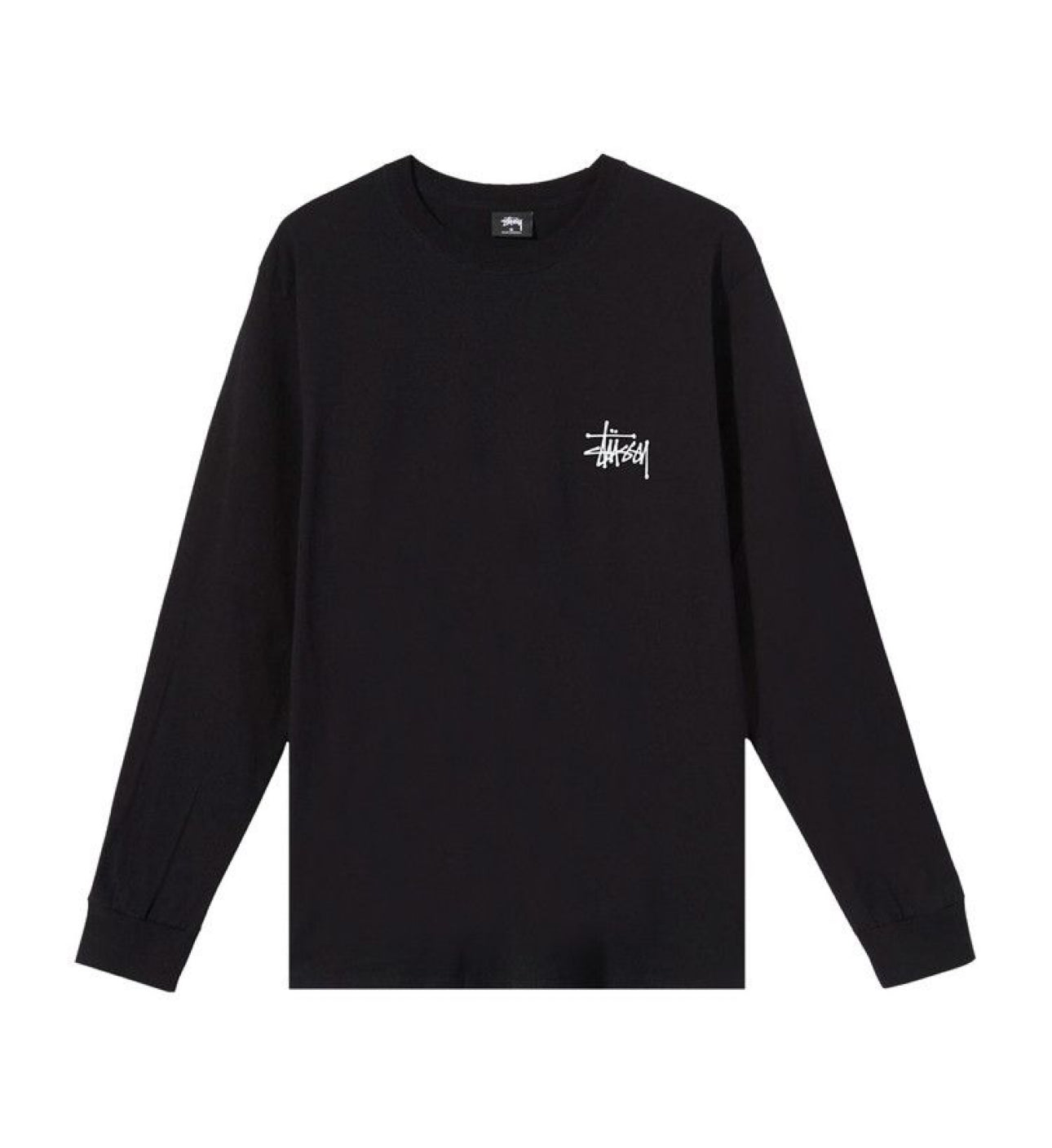 Stüssy Basic Long Sleeve Tee Shirt Black
