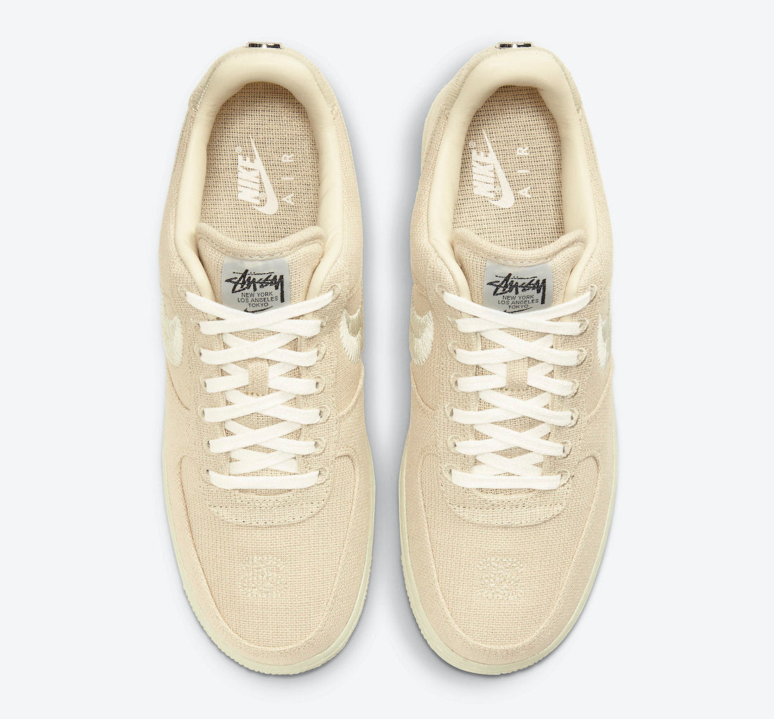 Nike Air Force 1 Low Premium QS Stüssy Fossil - CZ9084 200