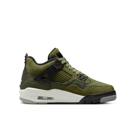 Nike Air Jordan 4 Retro SE Craft medium Olive (GS) - FB9928 200