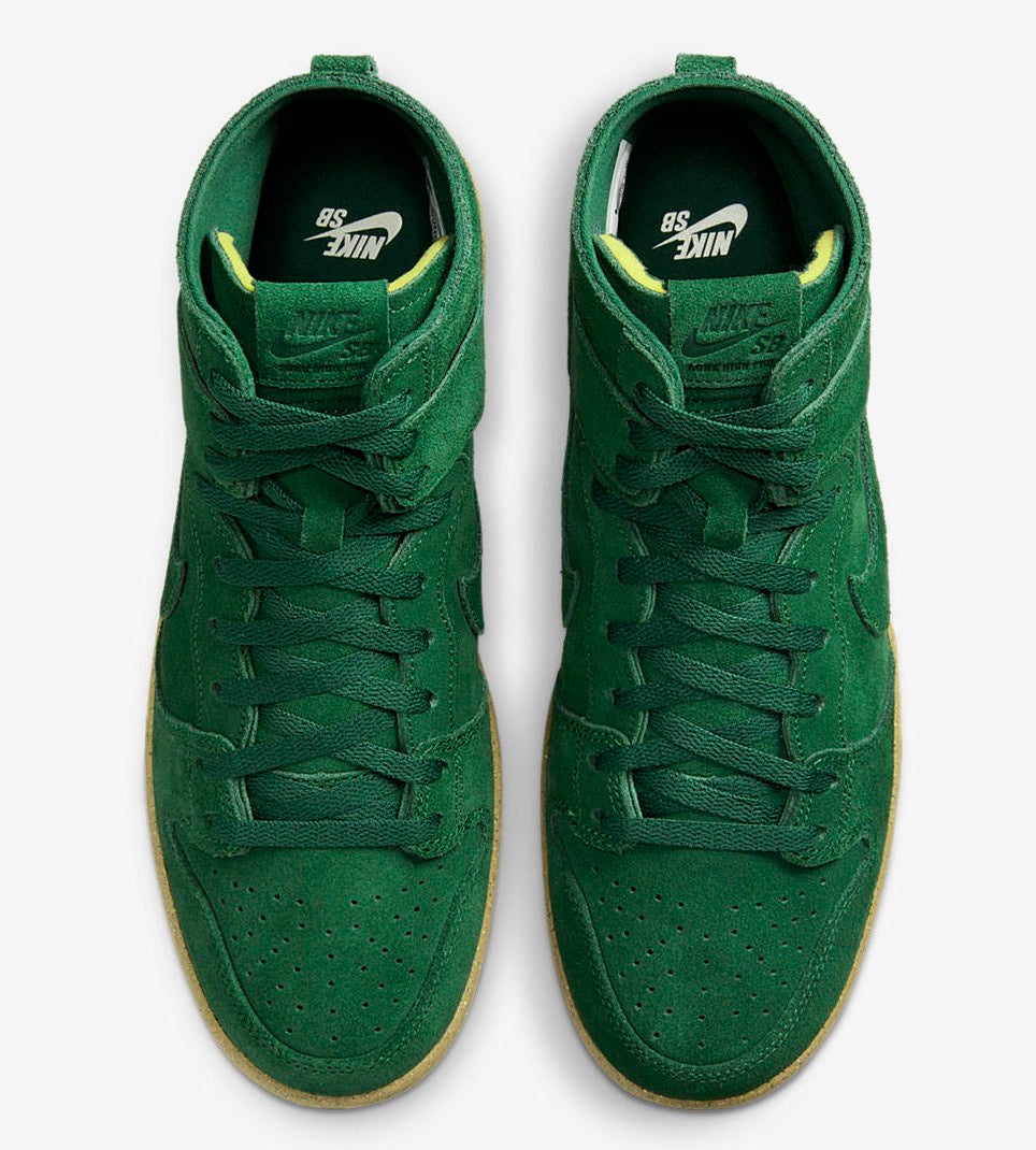 Nike SB Dunk High Pro Deconstructed Gorge Green - DQ4489 300