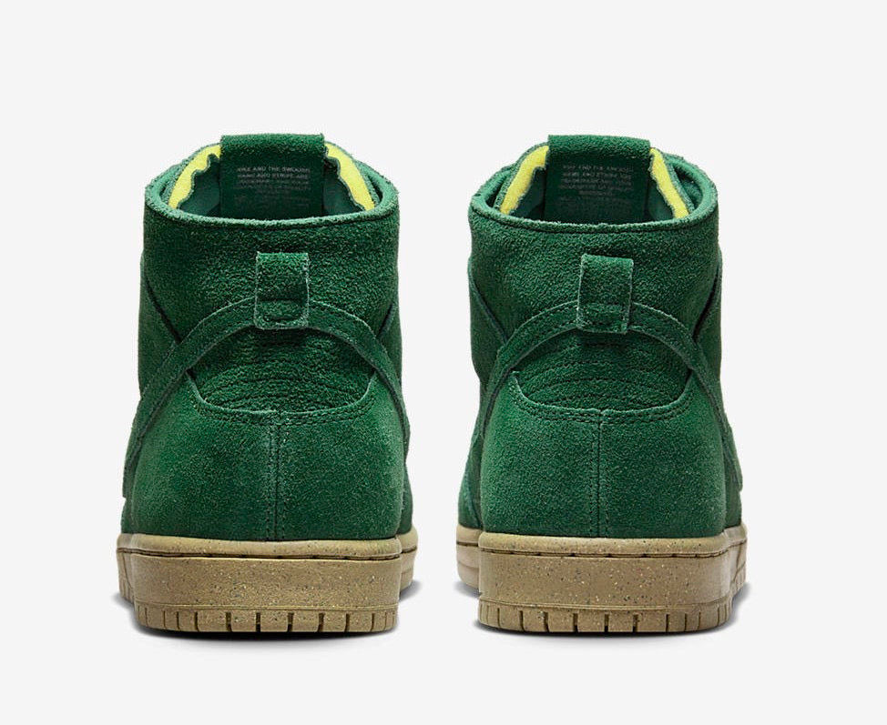 Nike SB Dunk High Pro Deconstructed Gorge Green - DQ4489 300