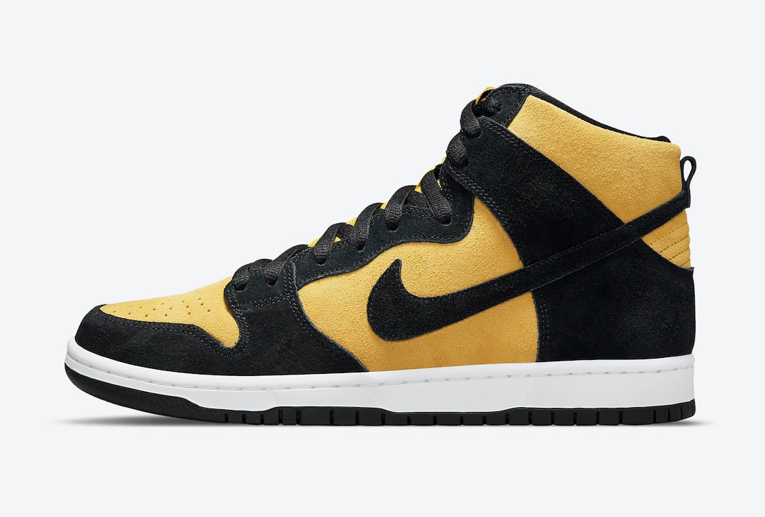 Nike SB Dunk High Pro Reverse Golden Rod - DB1640 001