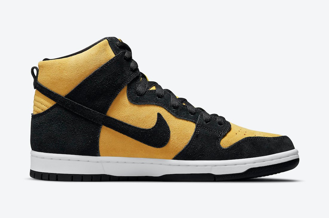 Nike SB Dunk High Pro Reverse Golden Rod - DB1640 001