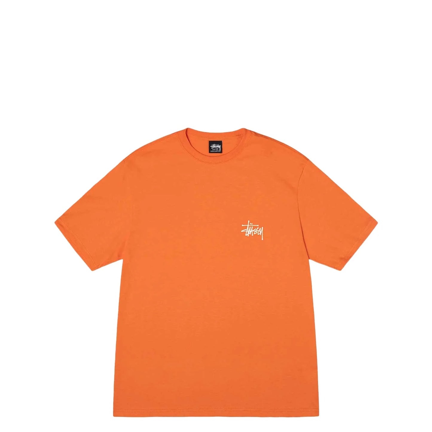Stüssy Basic Tee Shirt Coral