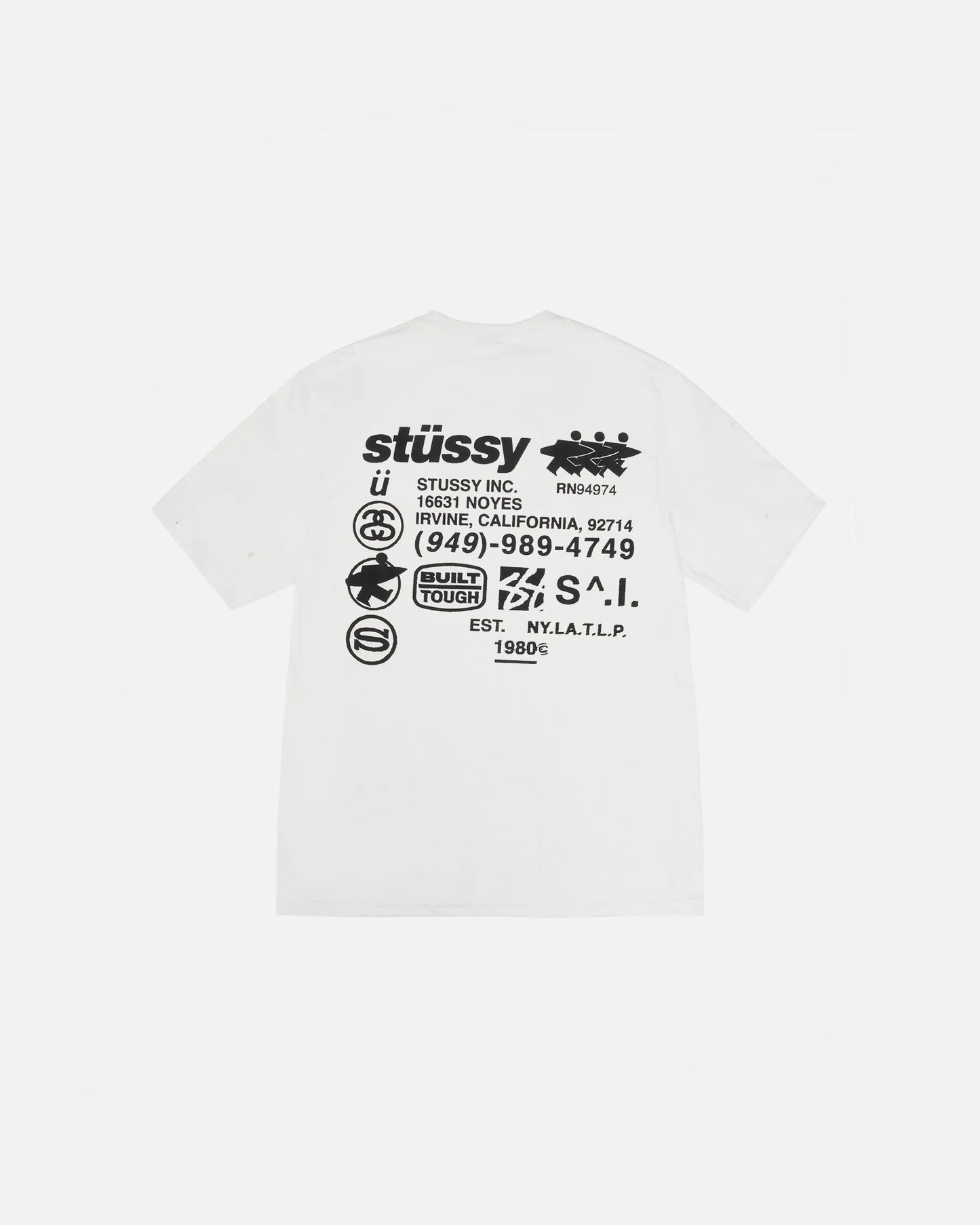 Stüssy DNA Tee Shirt Pigment Dyed Natural
