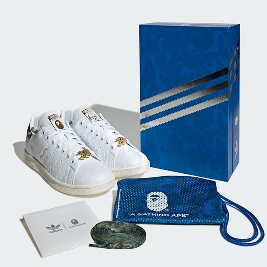 Adidas Stan Smith x Bape 30th Anniversary White - IG1115