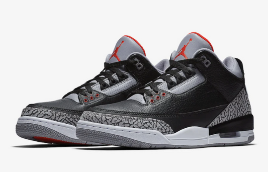 Air Jordan 3 Retro Black Cement  - 854262 001