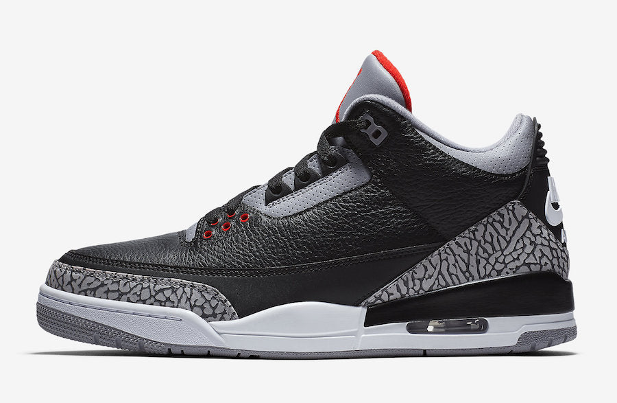 Air Jordan 3 Retro Black Cement  - 854262 001