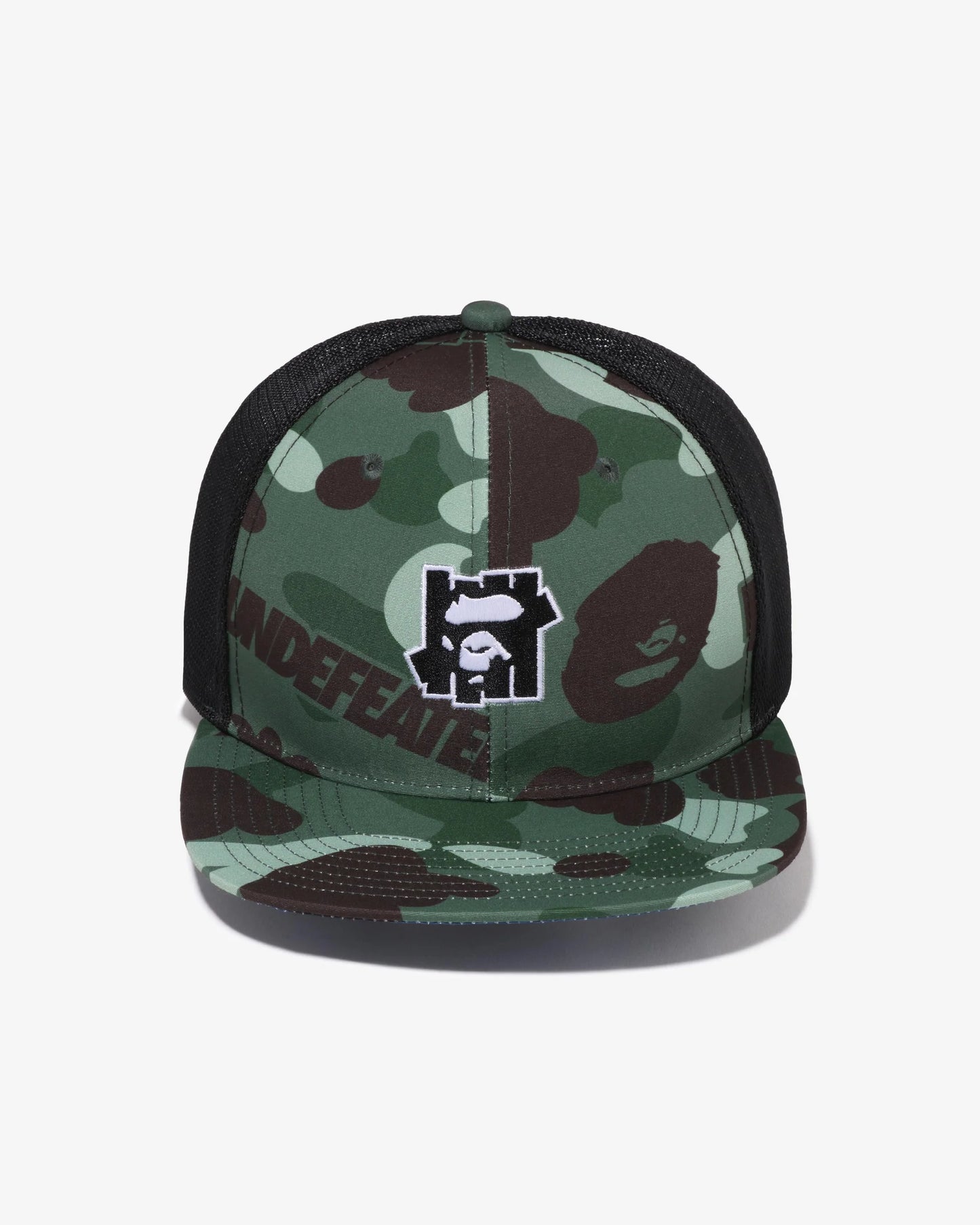 BAPE x Undefeated Color Camo Mesh Cap (FW22)