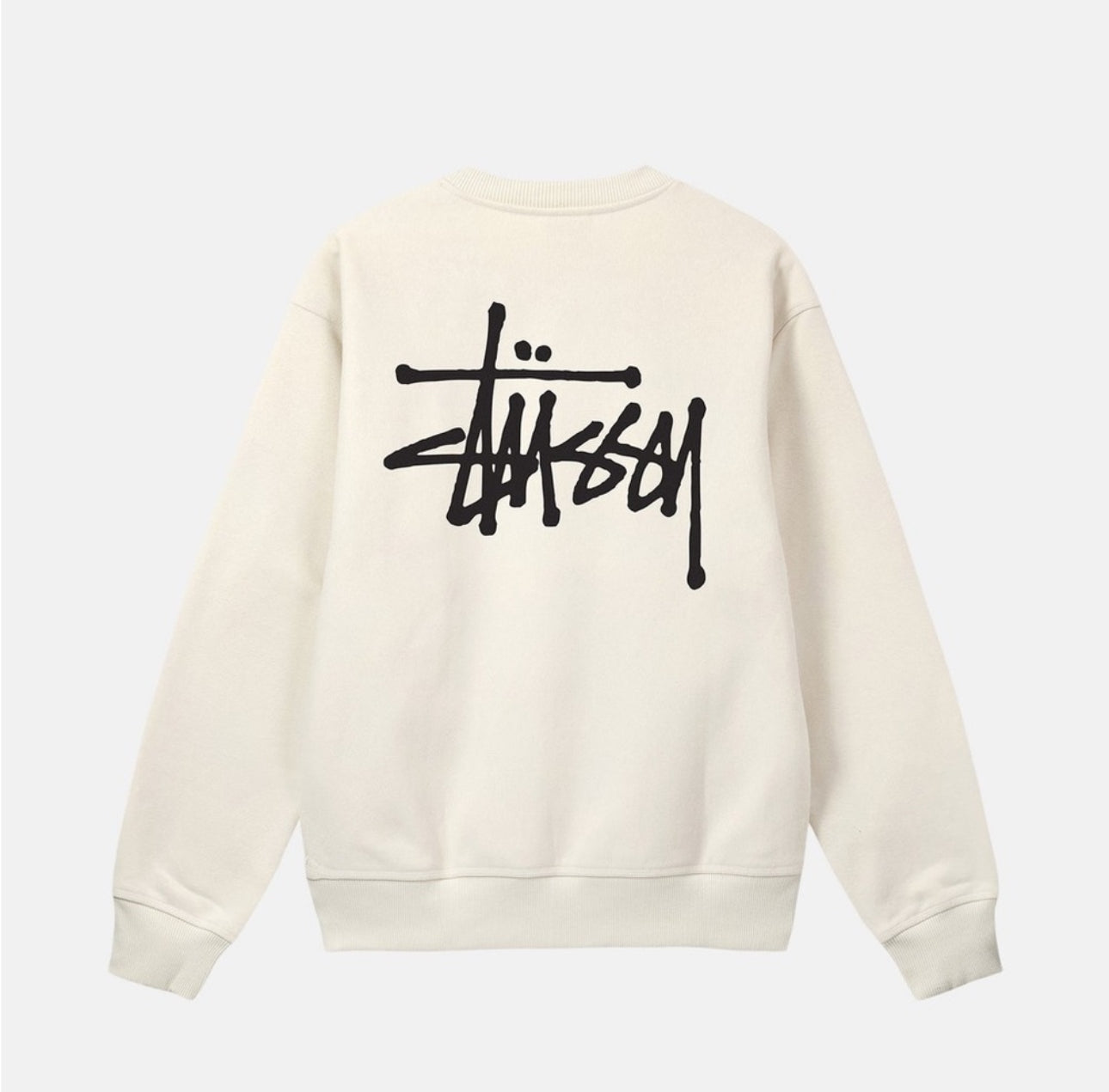 Stüssy Basic Crewneck Sweater Stone - 1914870