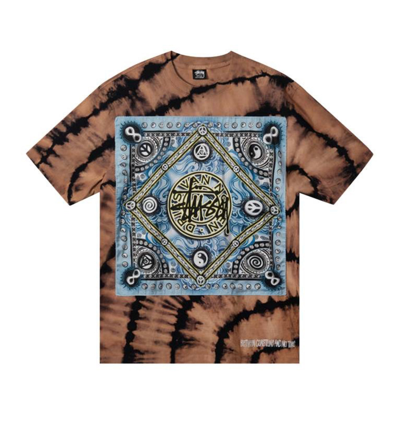 Stüssy x Dries Van Noten Bandana Tee Shirt Camel