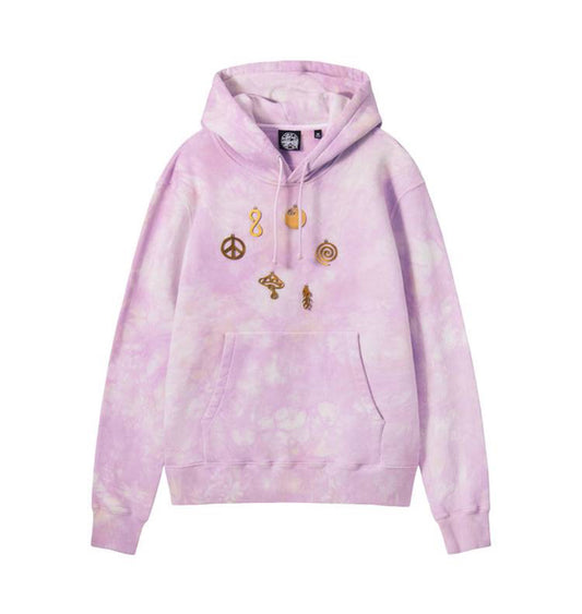 Stüssy x Dries Van Noten Bandana Hoodie Lilac - 318043