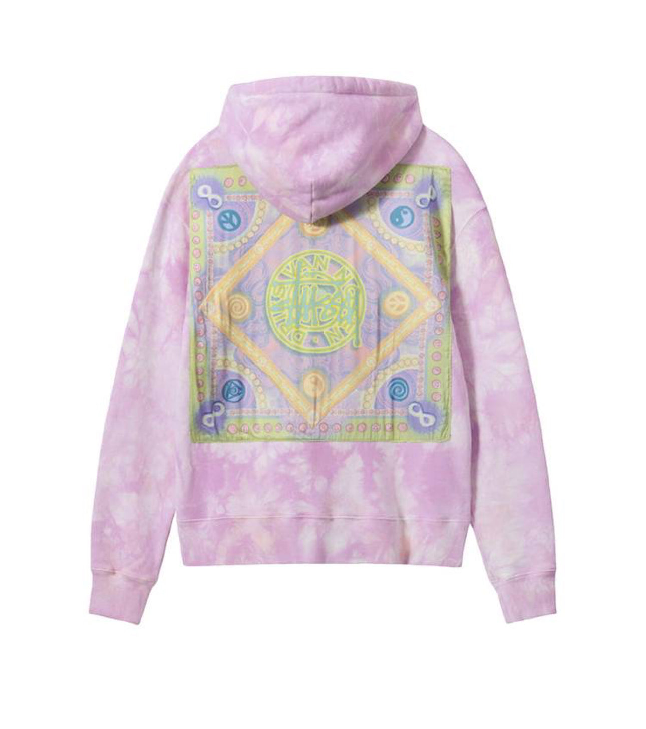 Stüssy x Dries Van Noten Bandana Hoodie Lilac - 318043