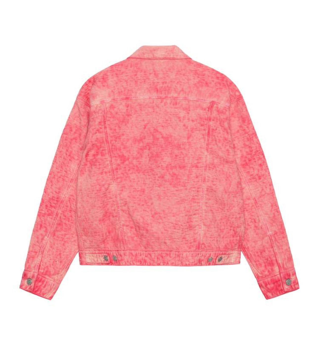 Stüssy x Levi's Dyed Jaquard Denim Truckers Jacket Pink - A52160000