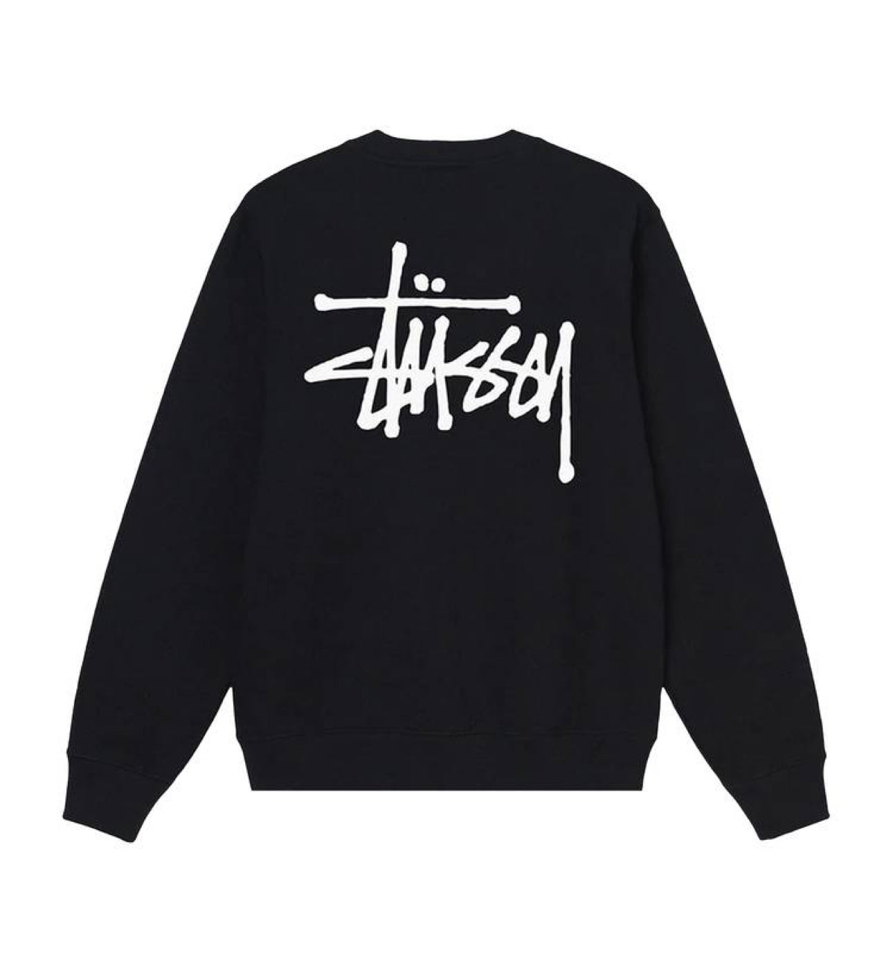 Stüssy Basic Crewneck Sweater Black - 1914762