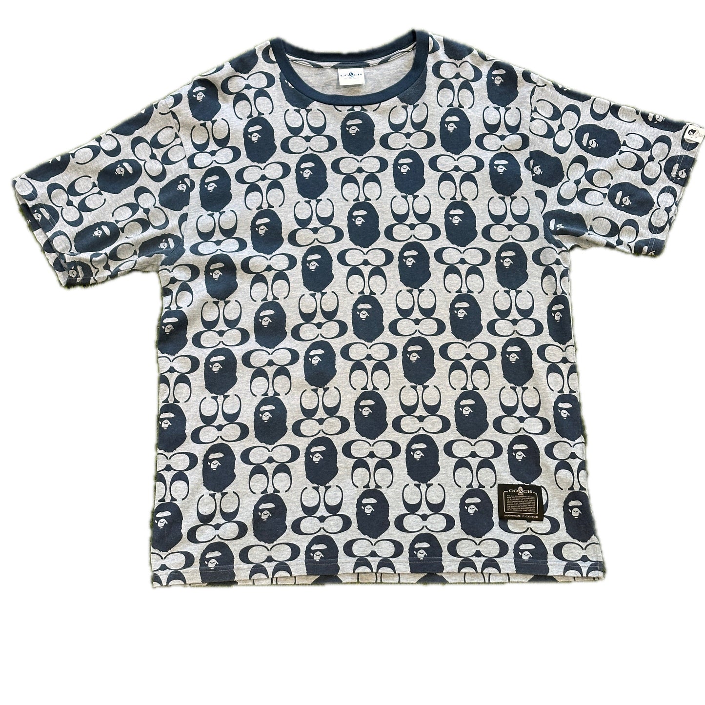 Bape x Coach Vintage Navy Tee Shirt (2021)