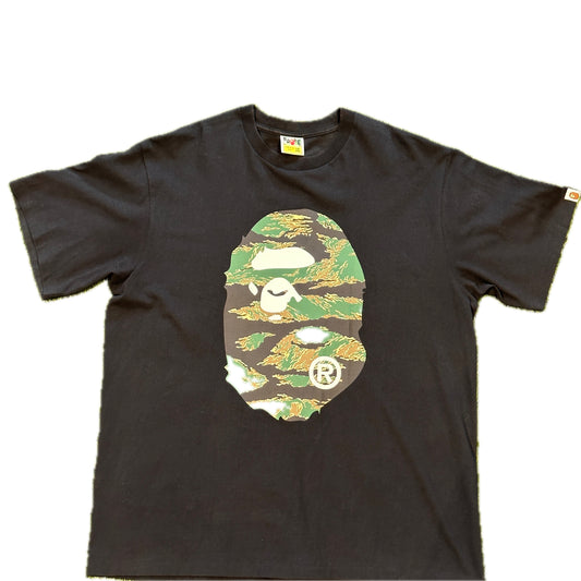 Bape ABC Camo Ape Head Vintage Tee Shirt Black