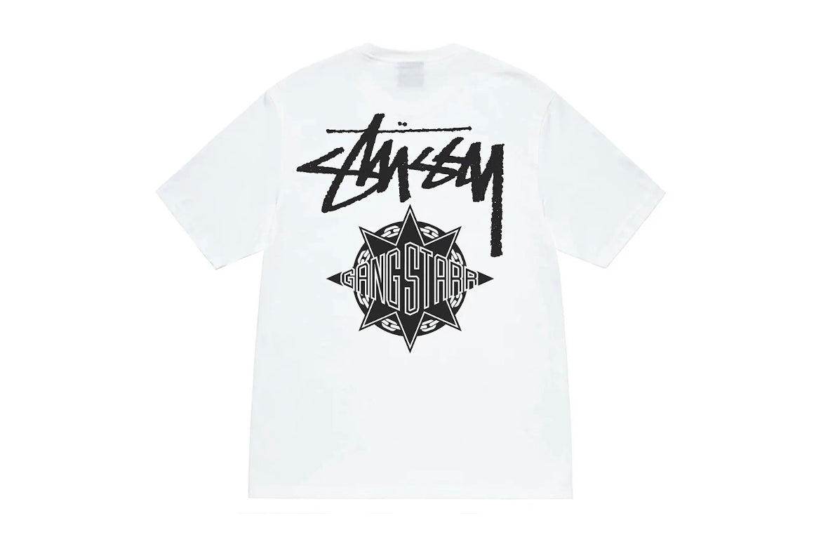 Stüssy x Gang Starr Take it Personal Tee Shirt White