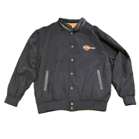 Vintage Harley Davidson x Ford F150 Windbreaker Black - Size L