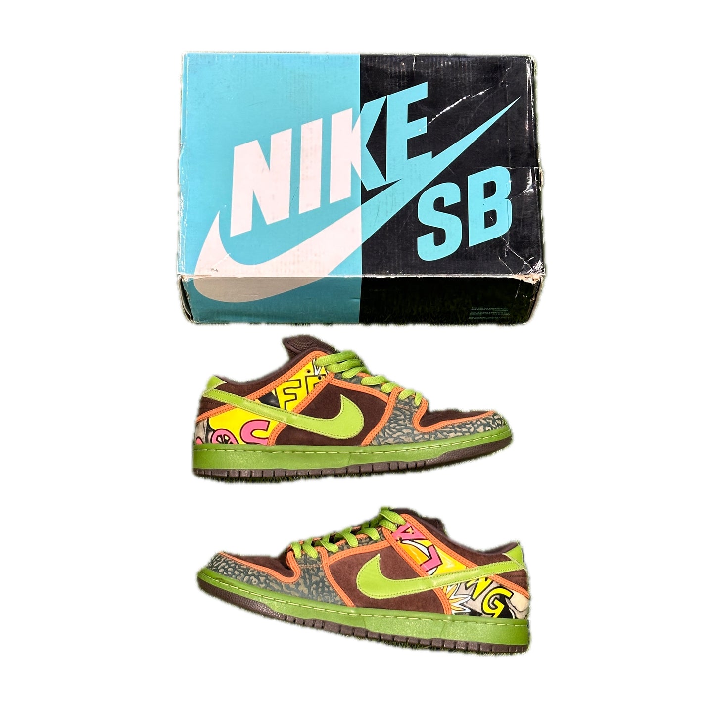 Nike SB Dunk Low Premium QS De La Soul 789841 332 (2015) 9.6/10 - Size 10