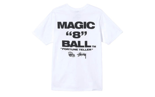 Stüssy Mattel Magic 8 Ball Tee Shirt White