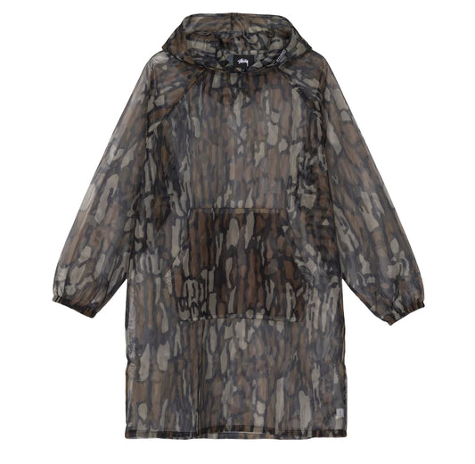 Stussy Mesh Camo Pullover Tree Bark