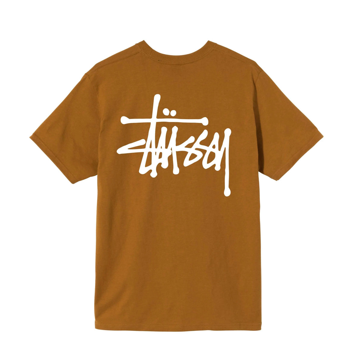 Stüssy Basic Tee Shirt Caramel