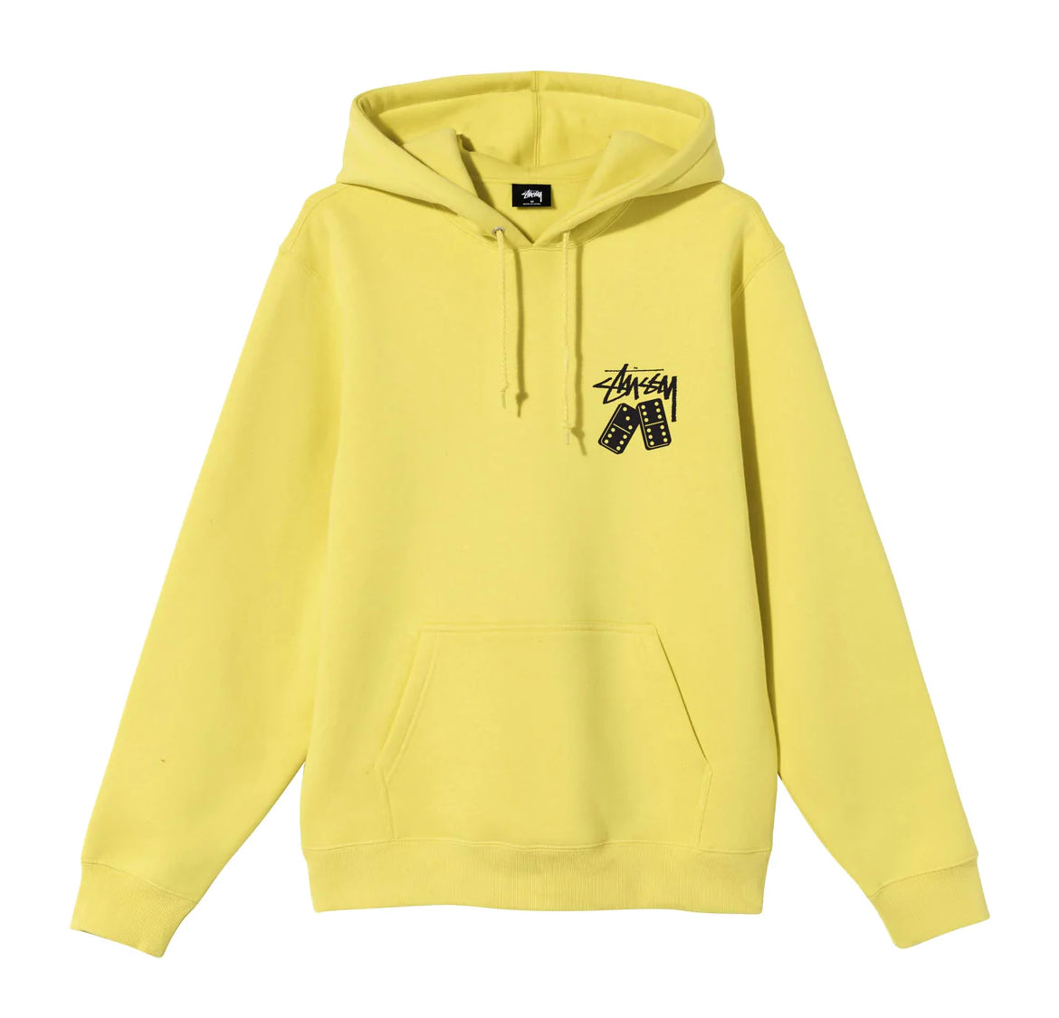 Stüssy Dominos Hoodie Lemon Black