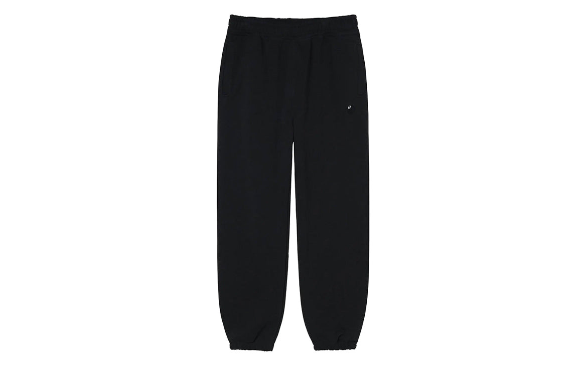 Stussy 8 Ball Embroidered Sweat Pants Black