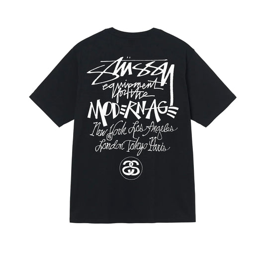 Stüssy Modern Age Tee Shirt Black