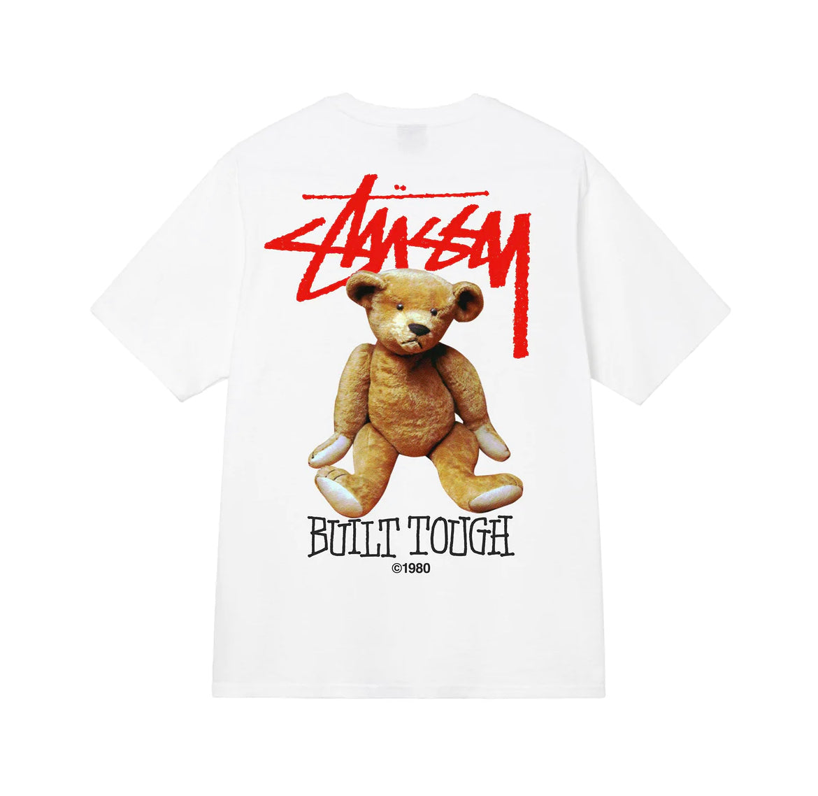 Stüssy Built Tough Tee Shirt White