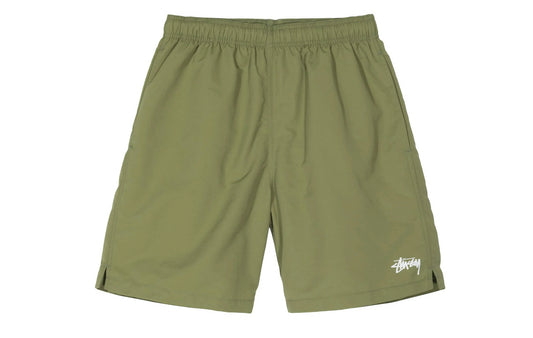 Stussy Stock Water Shorts Green