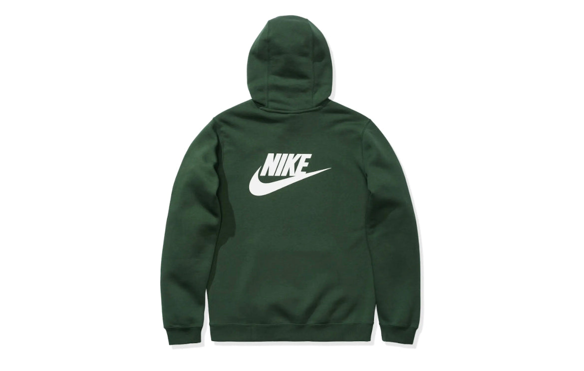 Nike Stranger Things Hawkins High Hoodie Green - CQ3655 323